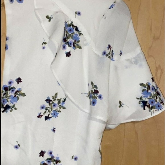 LUSH Ivory Floral Long Maxi Dress - Picture 10 of 16